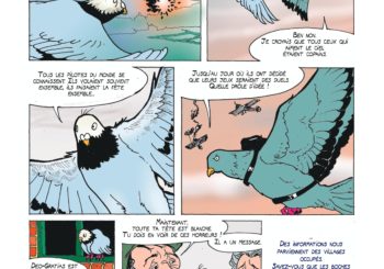 Recevez la BD “Une plume au-dessus de la mitraille”